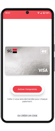 Comment ajouter votre carte bancaire à SG Pay