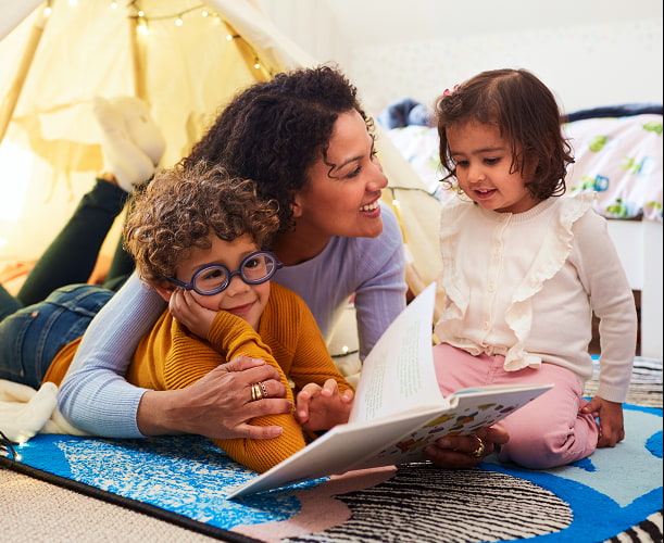 Exemple couverture santé Caroline et ses deux enfants, formule essentielle