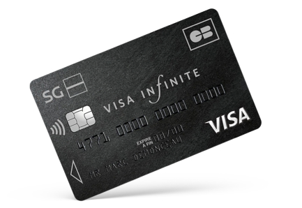 Carte bancaire Sobrio cb Visa Infinite