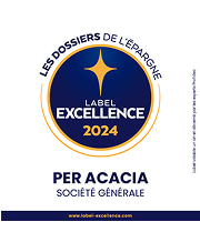 Les Dossiers de l'épargne - Label excellence 2024 - PER Acacia SG