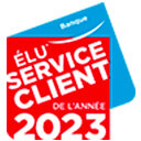 élu service client de l’année 2023