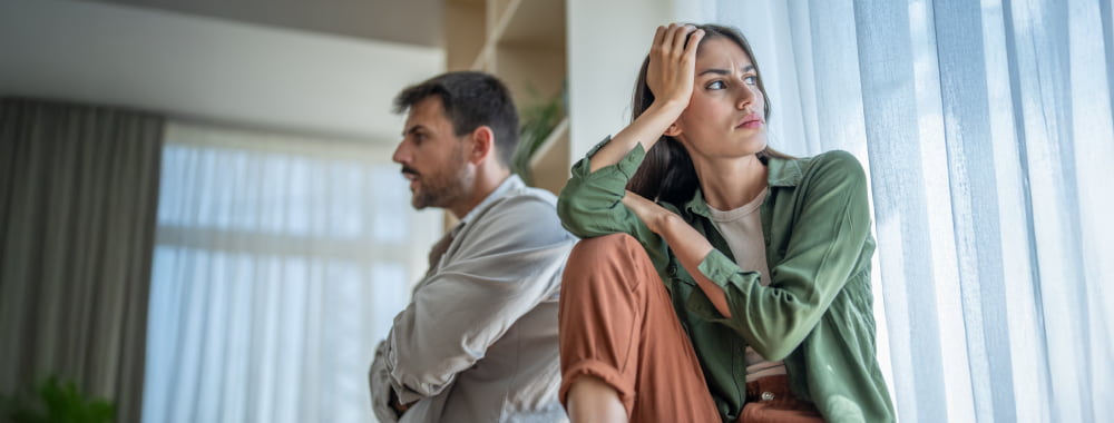Couple qui souhaite désolidariser leur compte joint