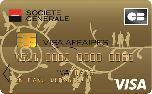 Carte CB Visa Gold Affaires