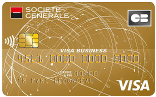 Carte CB Visa Gold Business
