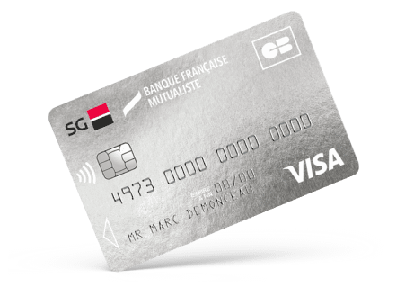 Sobrio et carte CB Visa Classic